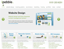 Tablet Screenshot of ipebble.co.uk